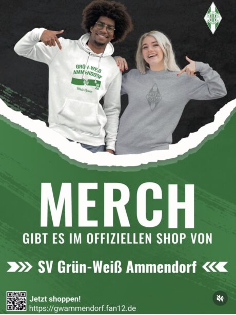 Grün-Weiß Ammendorf hat einen eigenen ONLINE-FANSHOP!